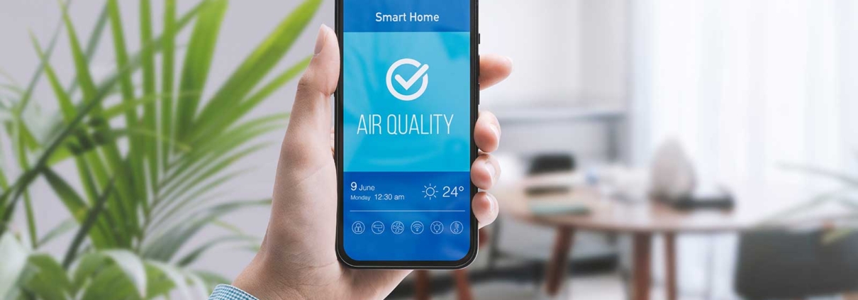 Air quality check at home
