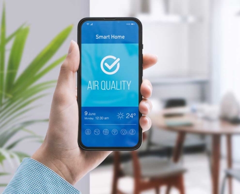 Air quality check at home